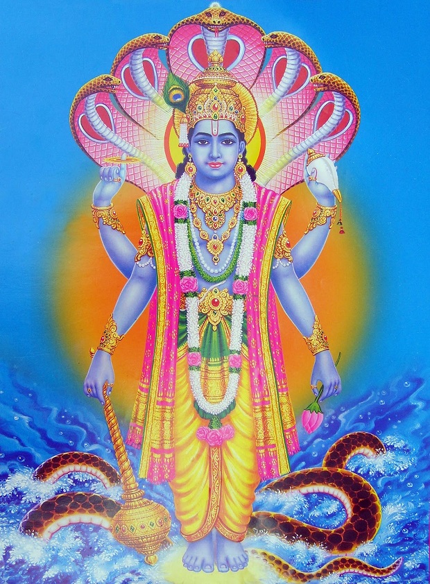 Lord Vishnu Rakhi Story 