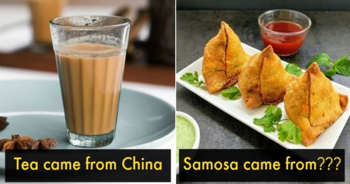 Origin of famous Indian Foods