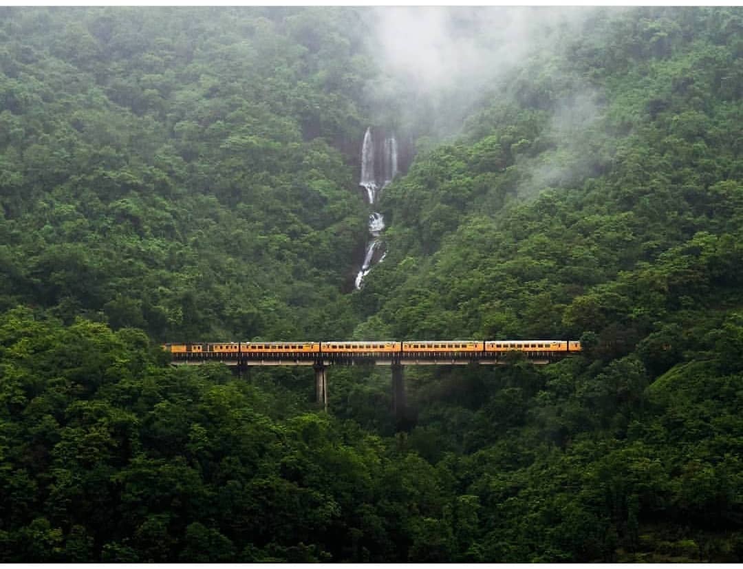 Beautiful Scenic Route -Konkan Railways route