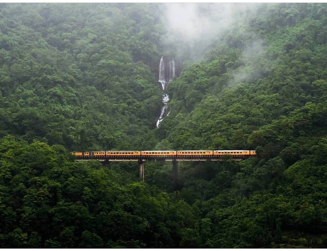 Beautiful Scenic Route -Konkan Railways route