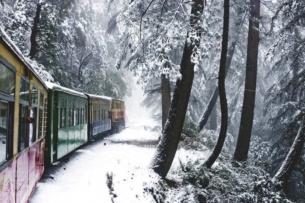 Beautiful Train routes in India - Kalka Shimla