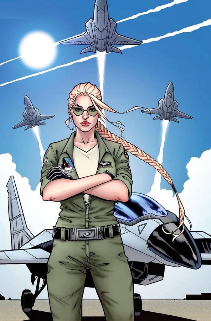 Captain Marvel in US Air-Force