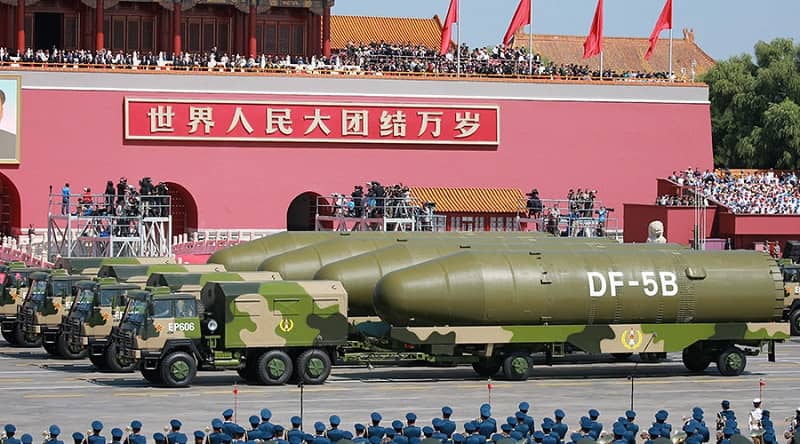 China nuclear missiles