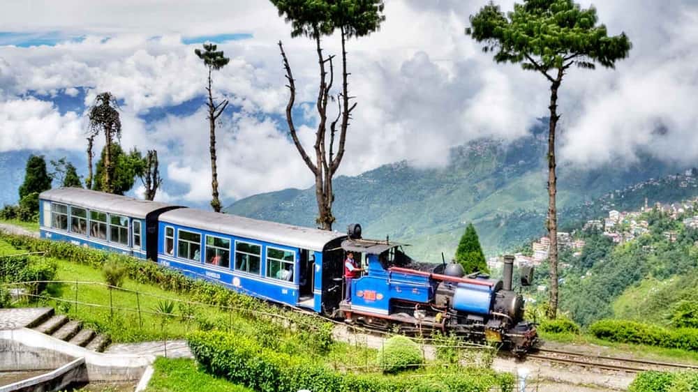 Darjeeling toy train route