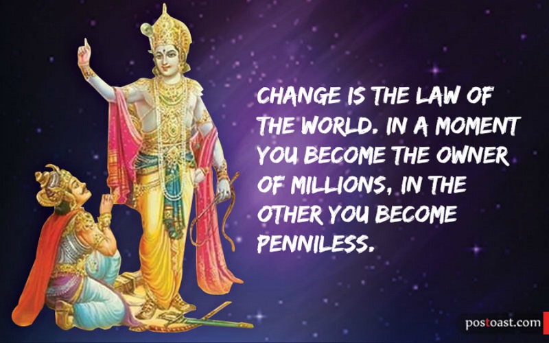 Lord Krishna to Arjuna Quotes