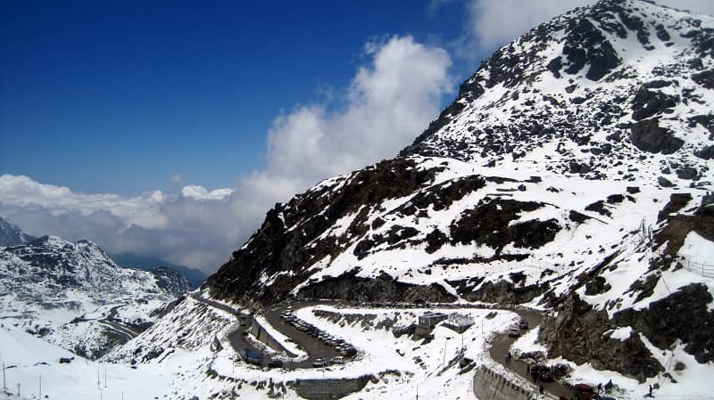 Nathu La Pass to Tsomgo Lake Road