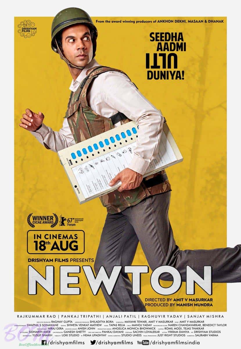 Newton Bollywood nomination in Academy Awards