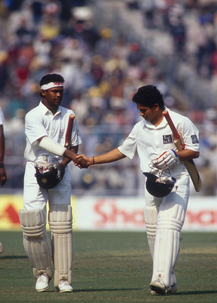 Vinod Kambli And Sachin Tendulkar