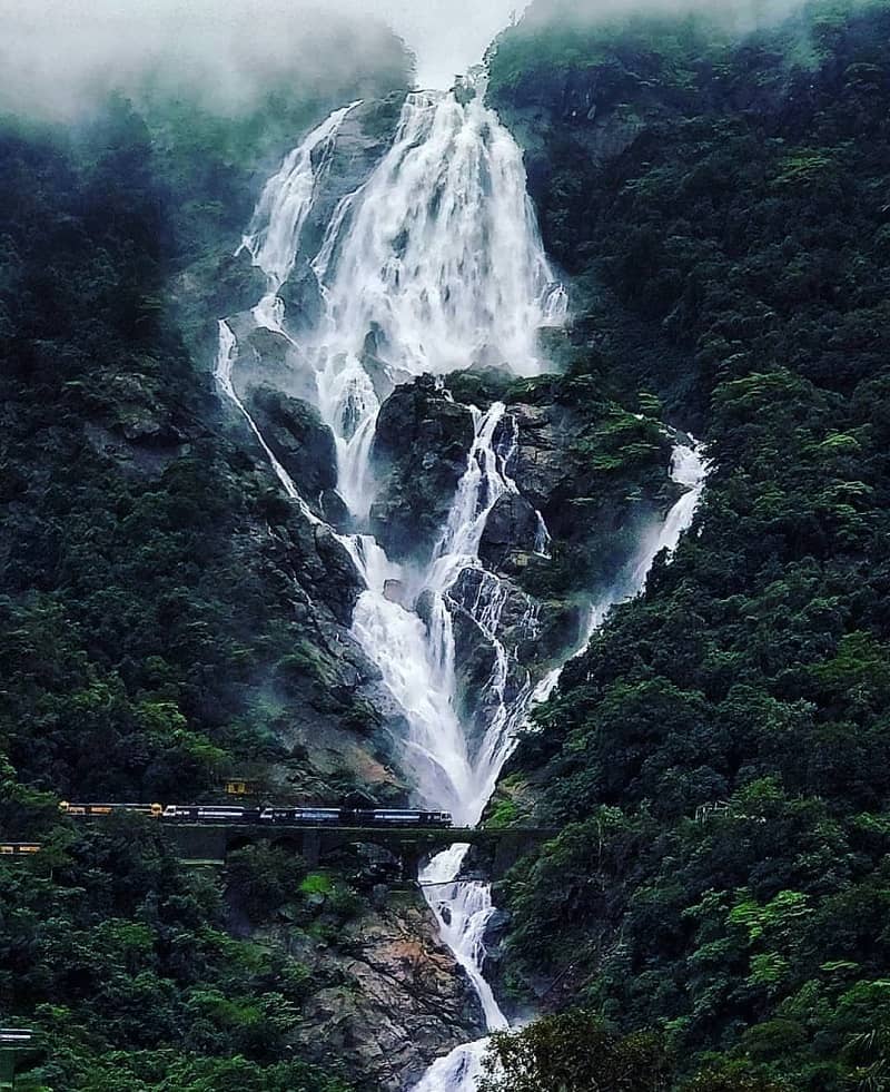 Dudhsagar Waterfall - Best Falls in India