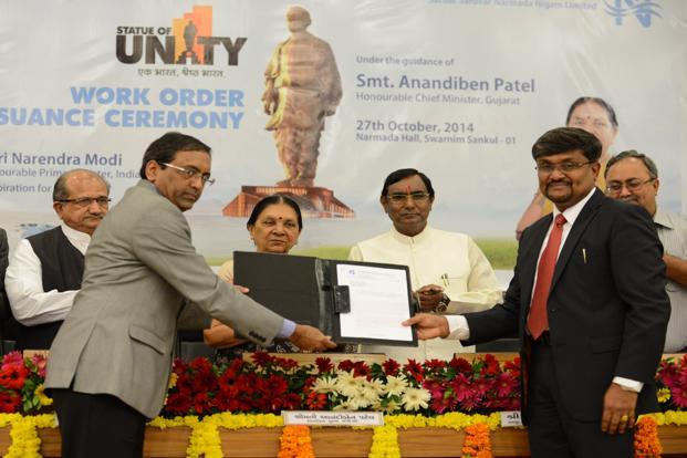 Larsen & Toubro constructed Statue of Unity