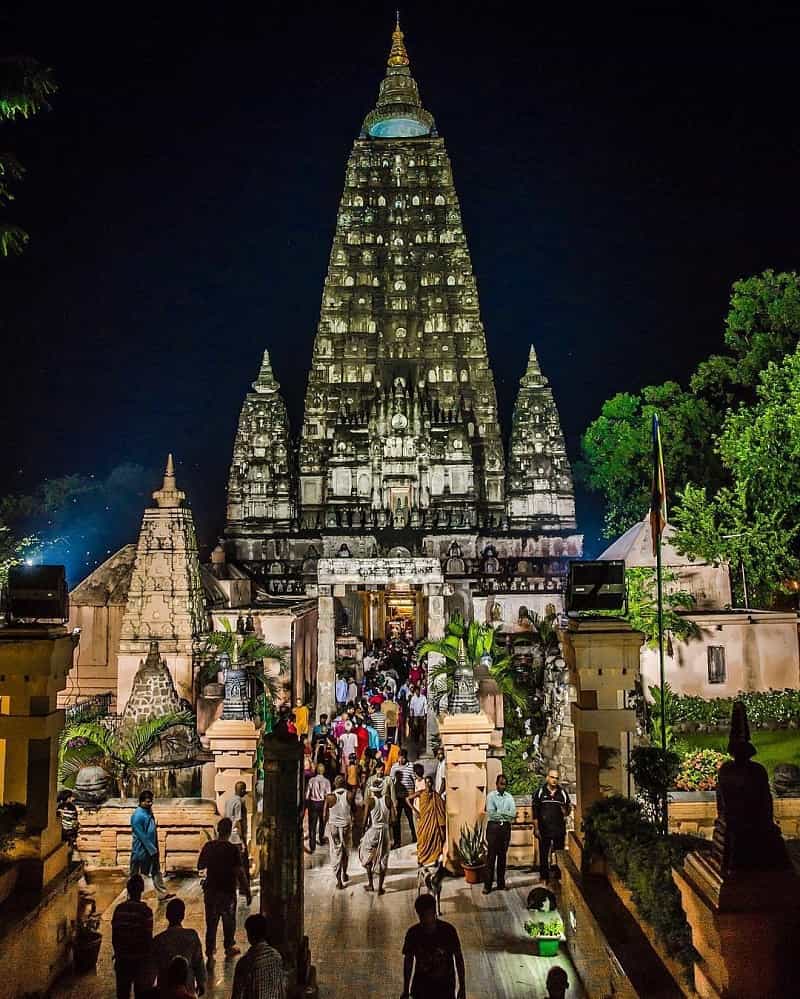 Mahabodhi Temple UNESCO World Heritage Site in Bihar