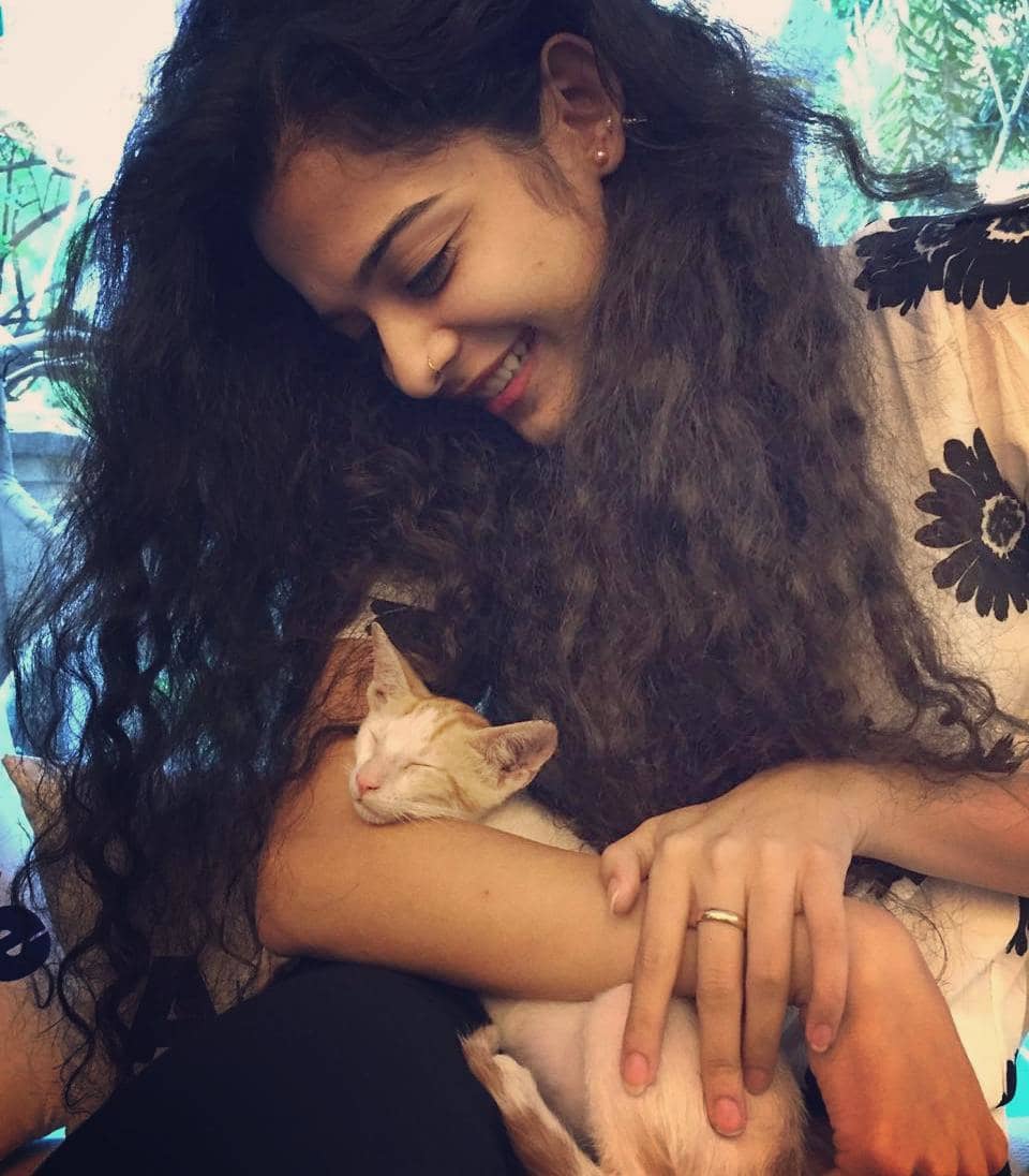 Mithila Palkar pet