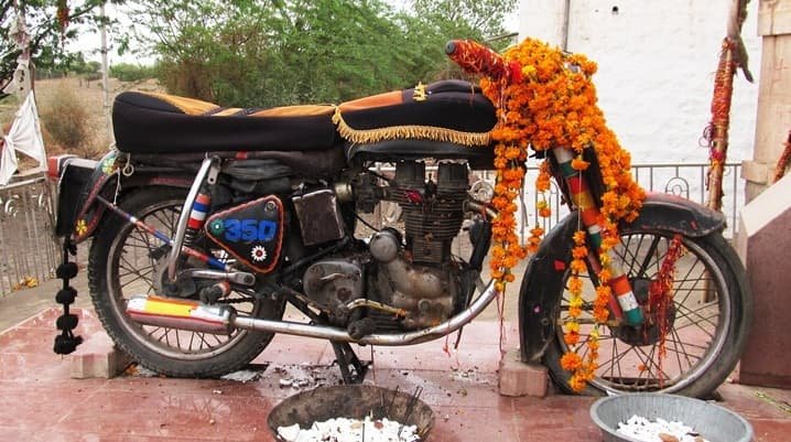 Om Banna Temple, Rajasthan - Bullet Baba