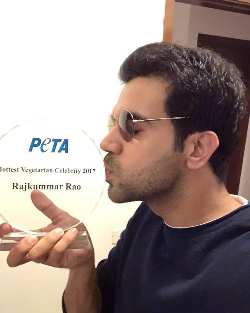 Rajkumar Rao PETA Award