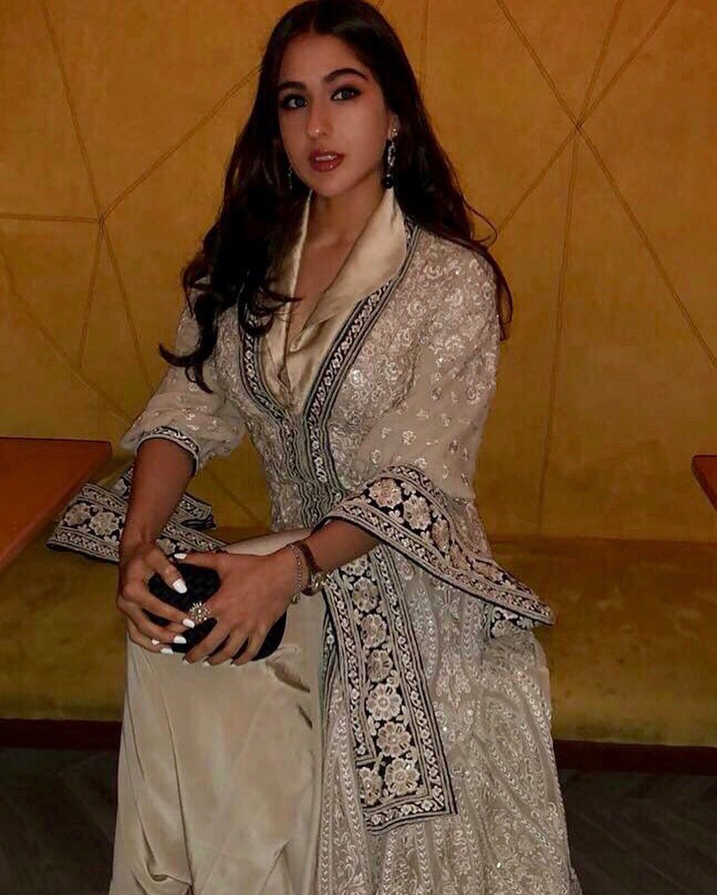 Sara Ali Khan In Lehanga