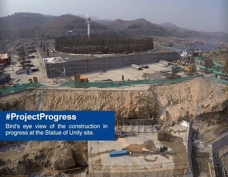 Statue of Unity Project Progress