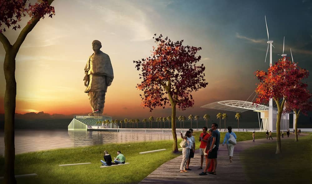 Statue of Unity project supervision Michael Graves