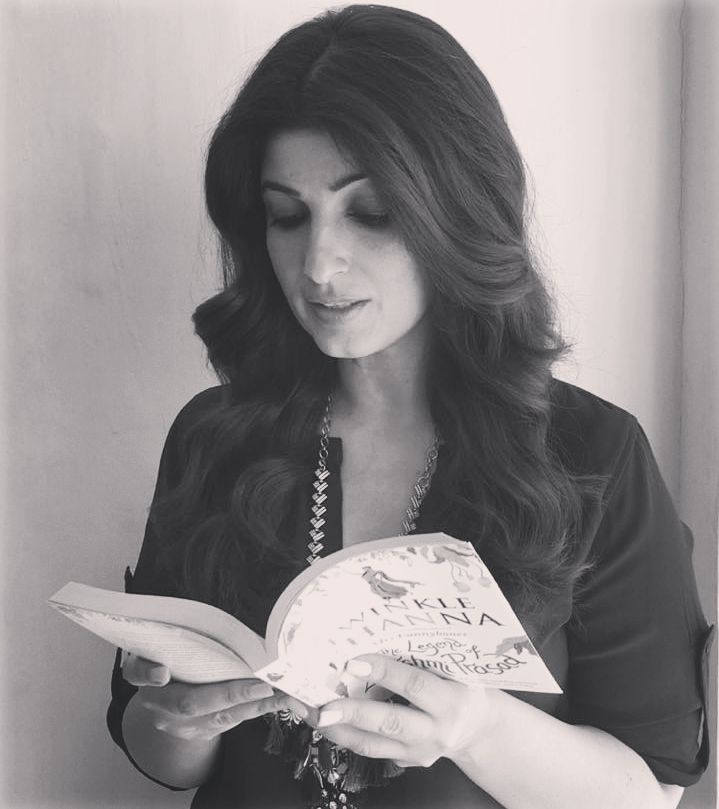 Twinkle Khanna Reading Book