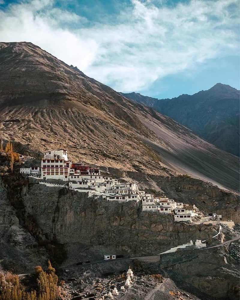 Best Monasteries in Ladakh -Diskit Monastery