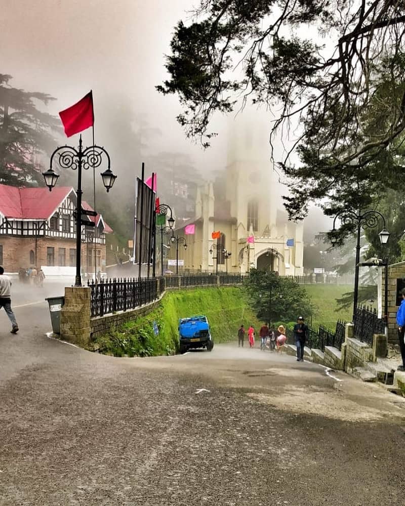 Famous places in Shimla - Mall Road