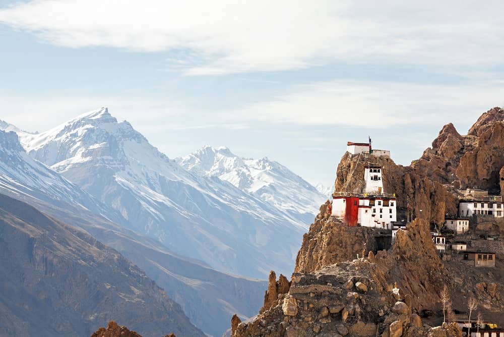 Gompas in India- Dhankar Monastery