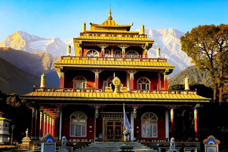 Monasteries In Dharamshala- Gyuto Monastery