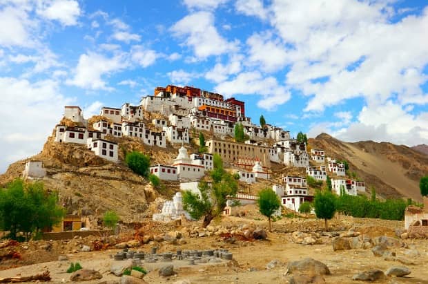 Thiksey Monastery - Most popular Monasteries in India