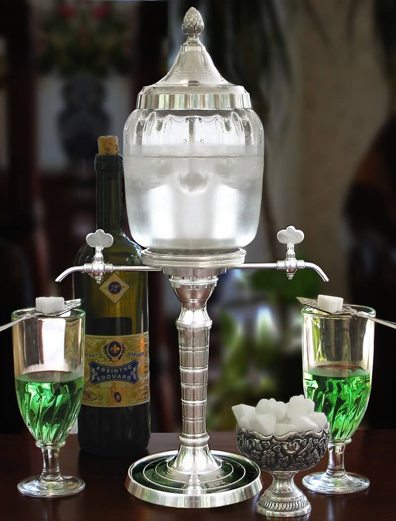 Absinthe banned in USA, New Zealand, and Australia
