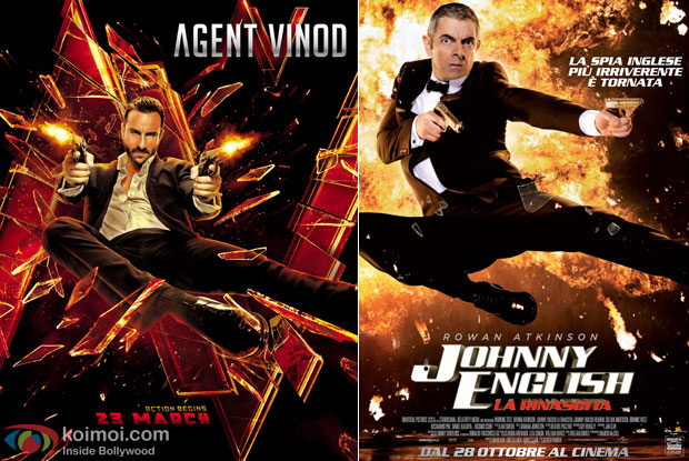 Agent Vinod Poster Is Copied From Johnny English