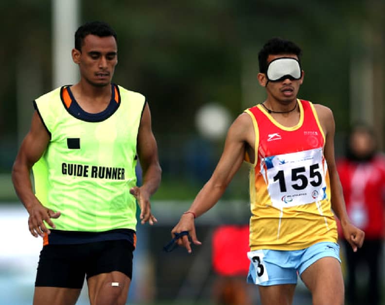 Ankur Dhama blind athlete