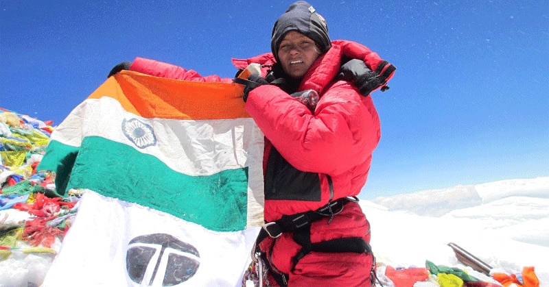 Arunima Sinha - first female amputee to climb Mt. Everest