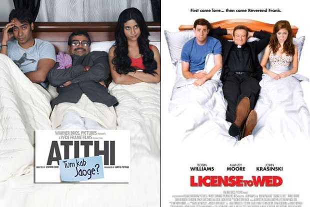 Atithi Tum Kab Jaoge Poster Is Copied From Licence To Wed