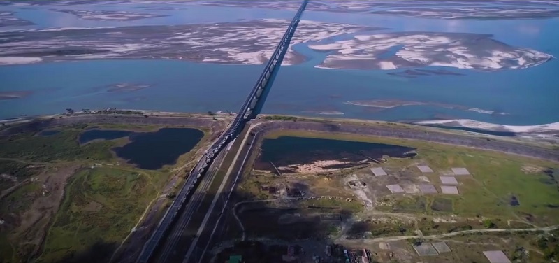 Bogibeel bridge connects Dirbugarh to Dhemaji