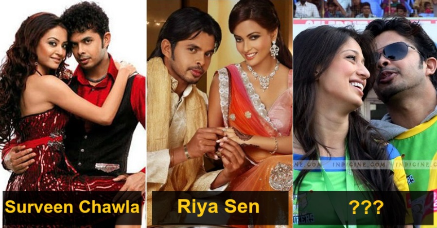 Bollywood Actresses Sreesanth Dated