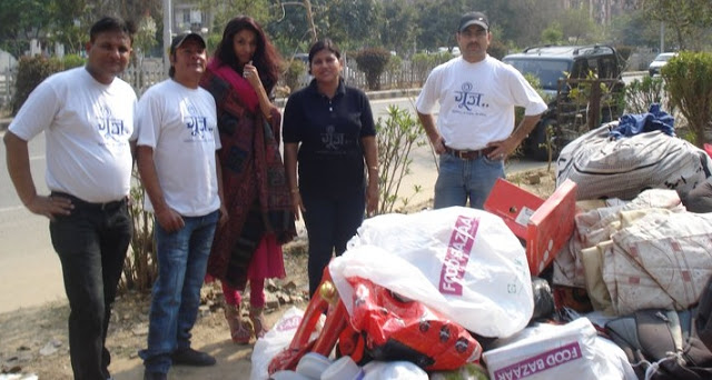Donate clothes in Delhi Goonj