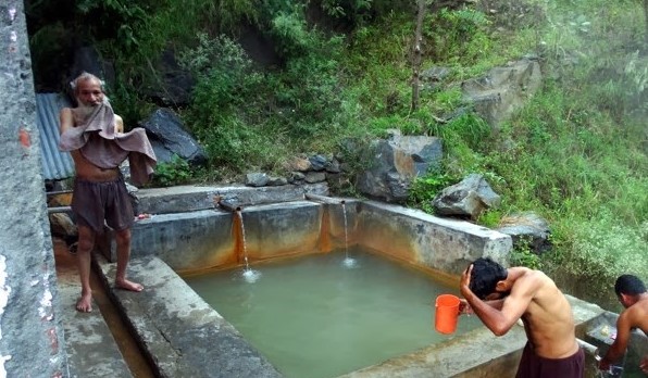 Hot spring at Jeori, Kinnaur