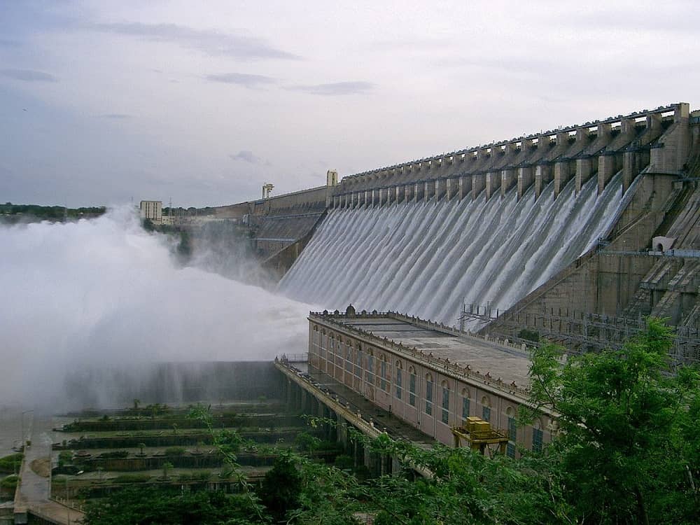 Largest masonry dam Nagarjuna Sagar Dam Telangana