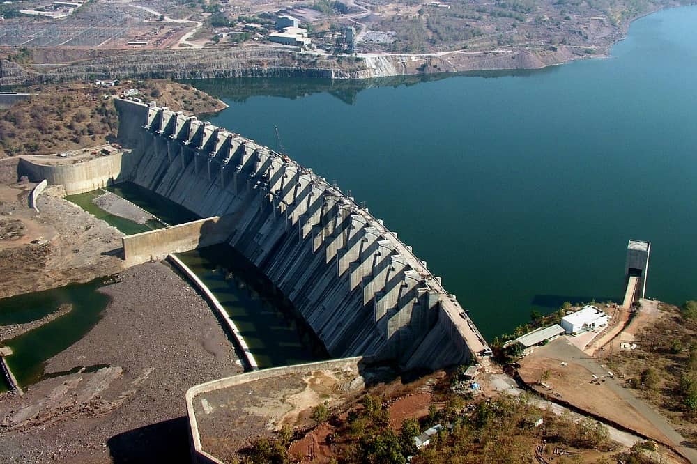 Largest reservoir in India - Indira Sagar Dam