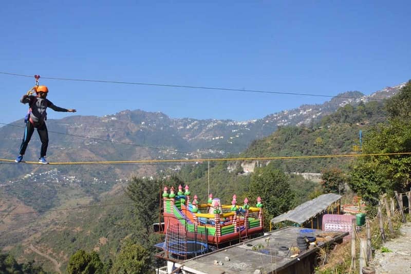 Mussoorie Adventure Park - Sky walk