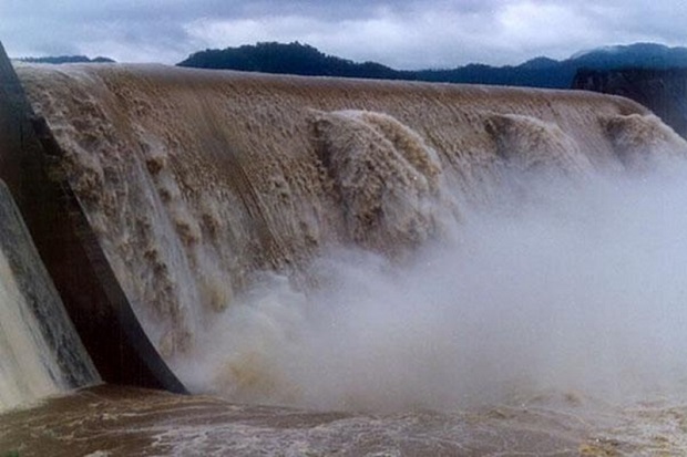 Narmada river dam