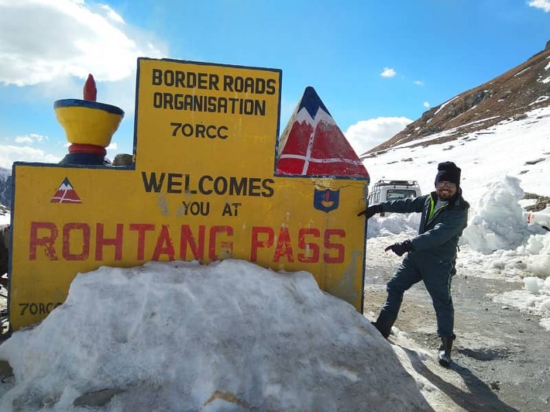 Places to visit near Manali - Rohtang Pass