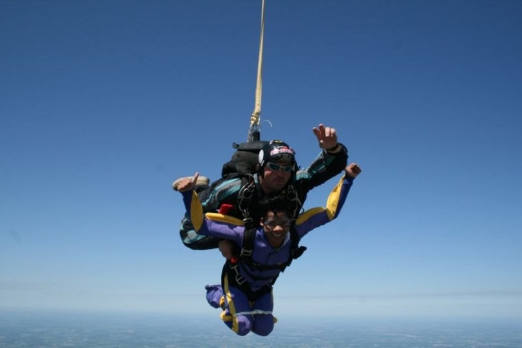 Sai Prasad Viswanathan - disabled skydiver
