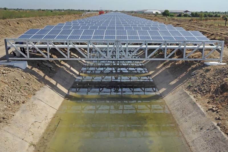 Sardar Sarovar Dam - Solar power Project