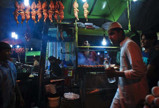 Shivaji stadium, late night street food