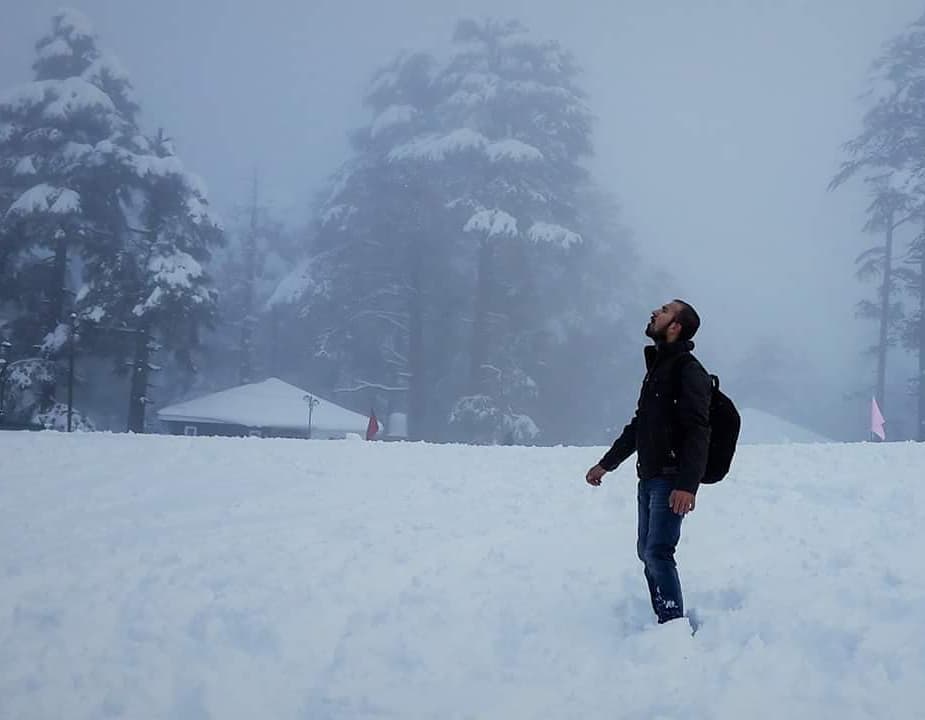 Snowfall in Jammu and Kashmir Patnitop