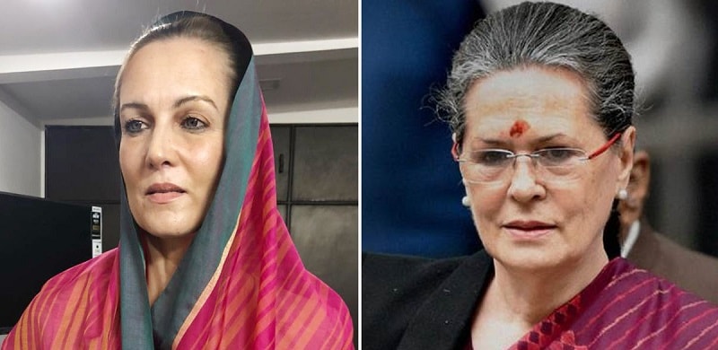 Suzanne Bernert as Sonia Gandhi