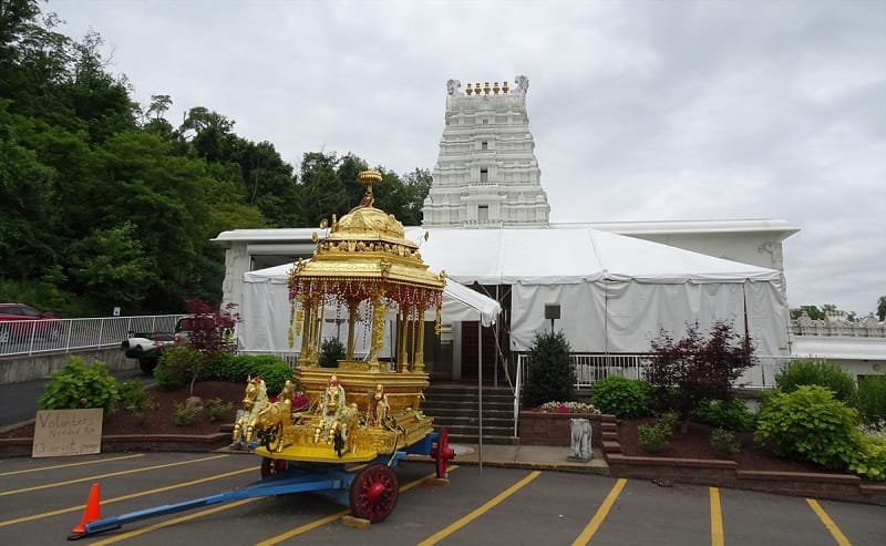 Temples in America - Sri Venkateswara Temple Pittsburgh