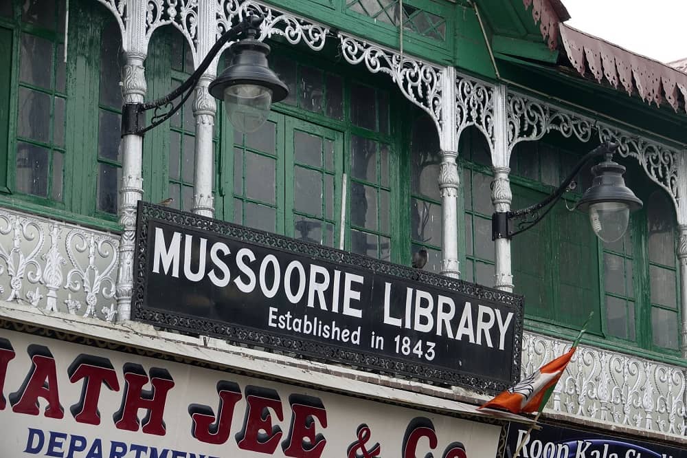 Things to see in Mussoorie - Library Bazaar