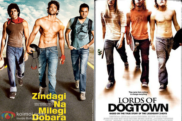 Zindagi Na Milegi Dobara Poster Is Copied From Lords Of Dog Town