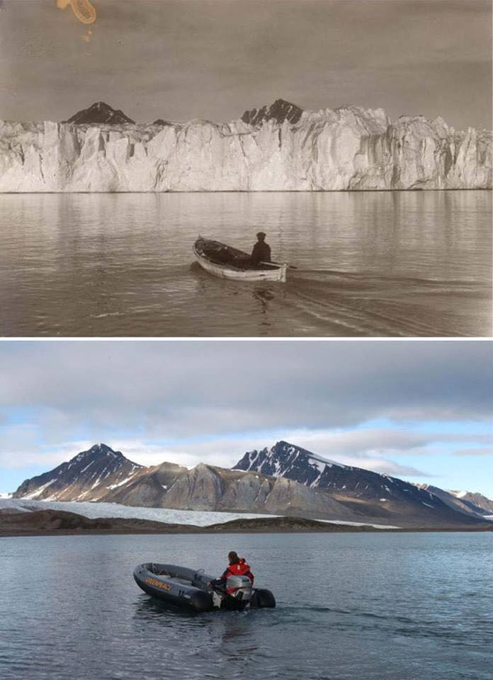 10YearChallenge Climate change